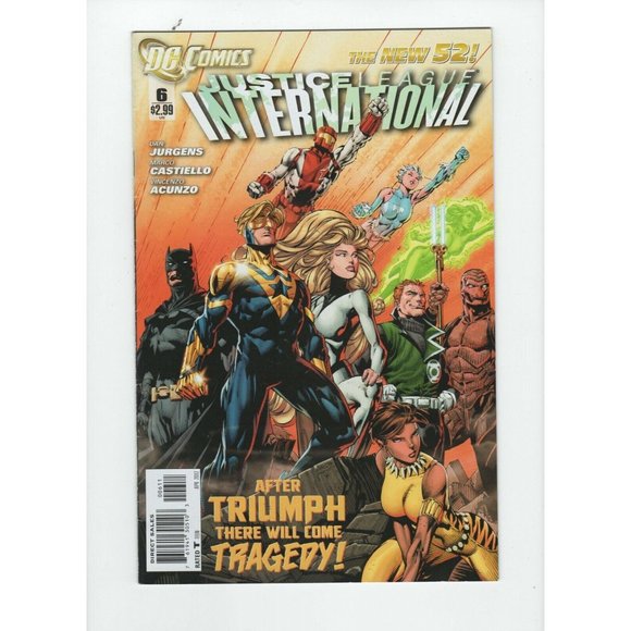 DC Comics The New 52 Justice League International #6 Comic Book - Picture 10 of 10